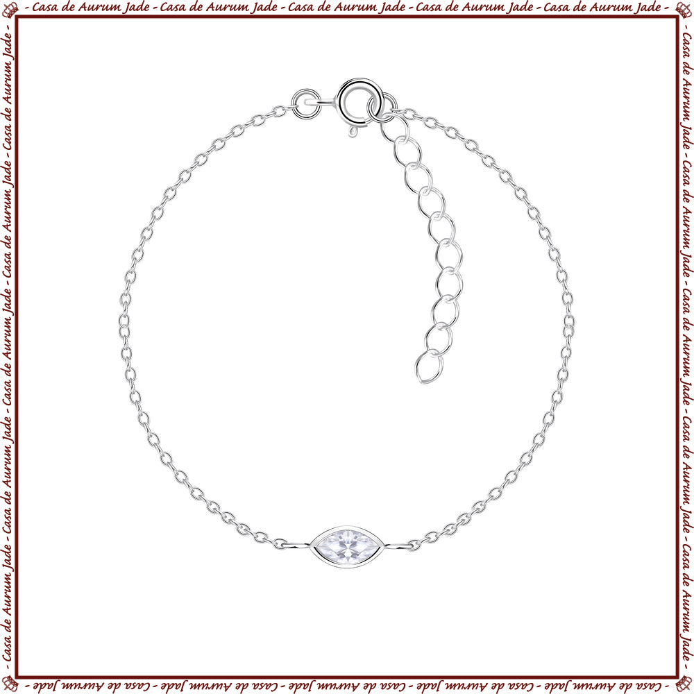 Marquise Solitaire Bracelet