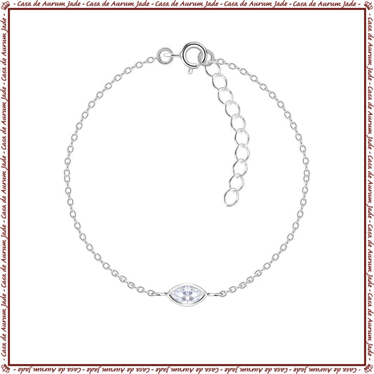 Marquise Solitaire Bracelet