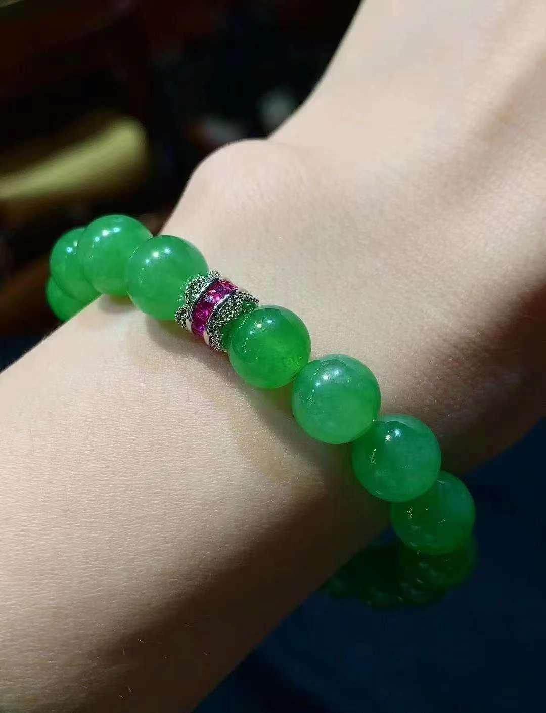Jade Beads Bracelet